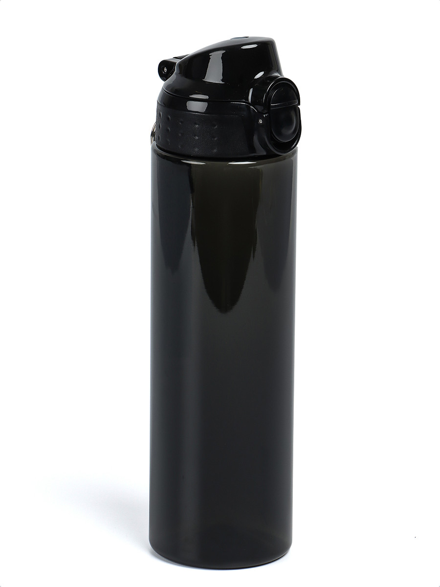 Бутылка для воды onlytop, 700 мл, черная