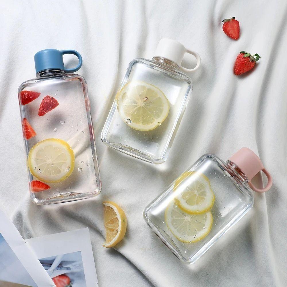 360 мл/500 мл Спортивная Бутылка Плоская Бутылка Для Напитков Чайник Карманная Бутылка Бутылка Для Воды Молоко