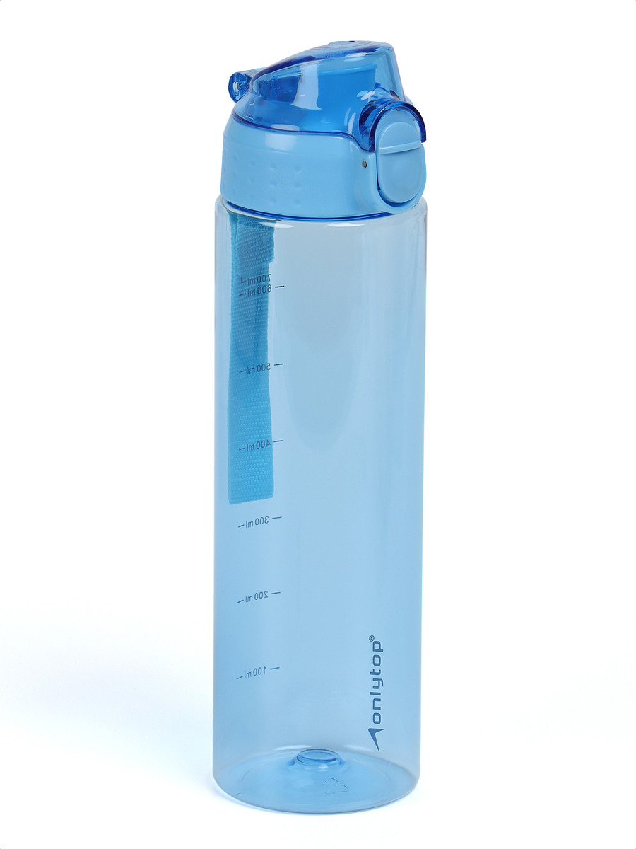Бутылка для воды onlytop, 700 мл, синяя